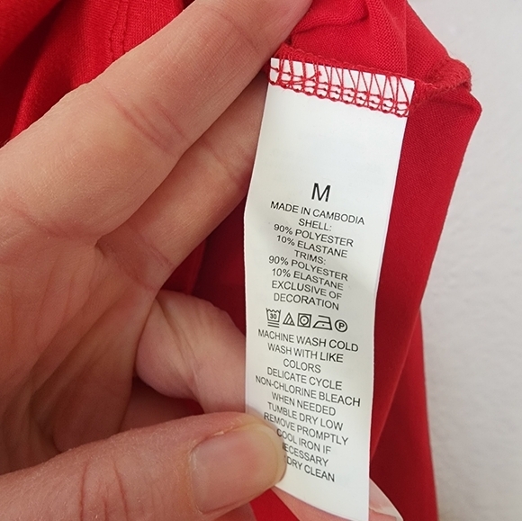 Kate Spade Red “All Dolled Up” Pajama Set Size M NWT - Picture 9 of 9